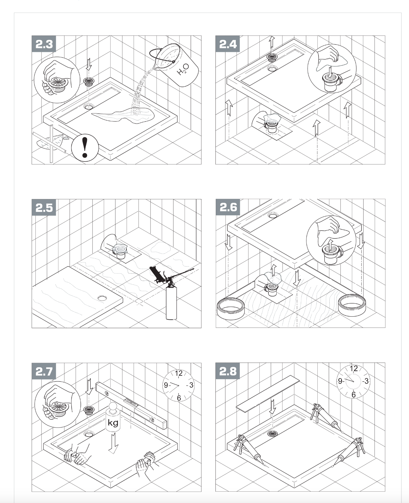 Duschtasse Duschwanne Flach Wanne Acryl Für Duschabtrennung Duschkabine Dusche