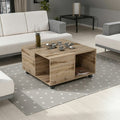 Couchtisch 80 x 80 cm Fichte-Alpin Tisch Wohnzimmertisch Sofatisch Amersfort 1/2