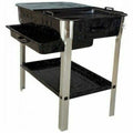 Holzkohlegrill Grill Gartengrill Standgrill Kohlegrill Camping Grill Mangal 44cm