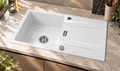 Homeline Granitspüle Sigma – Weiß | 76 × 44 cm