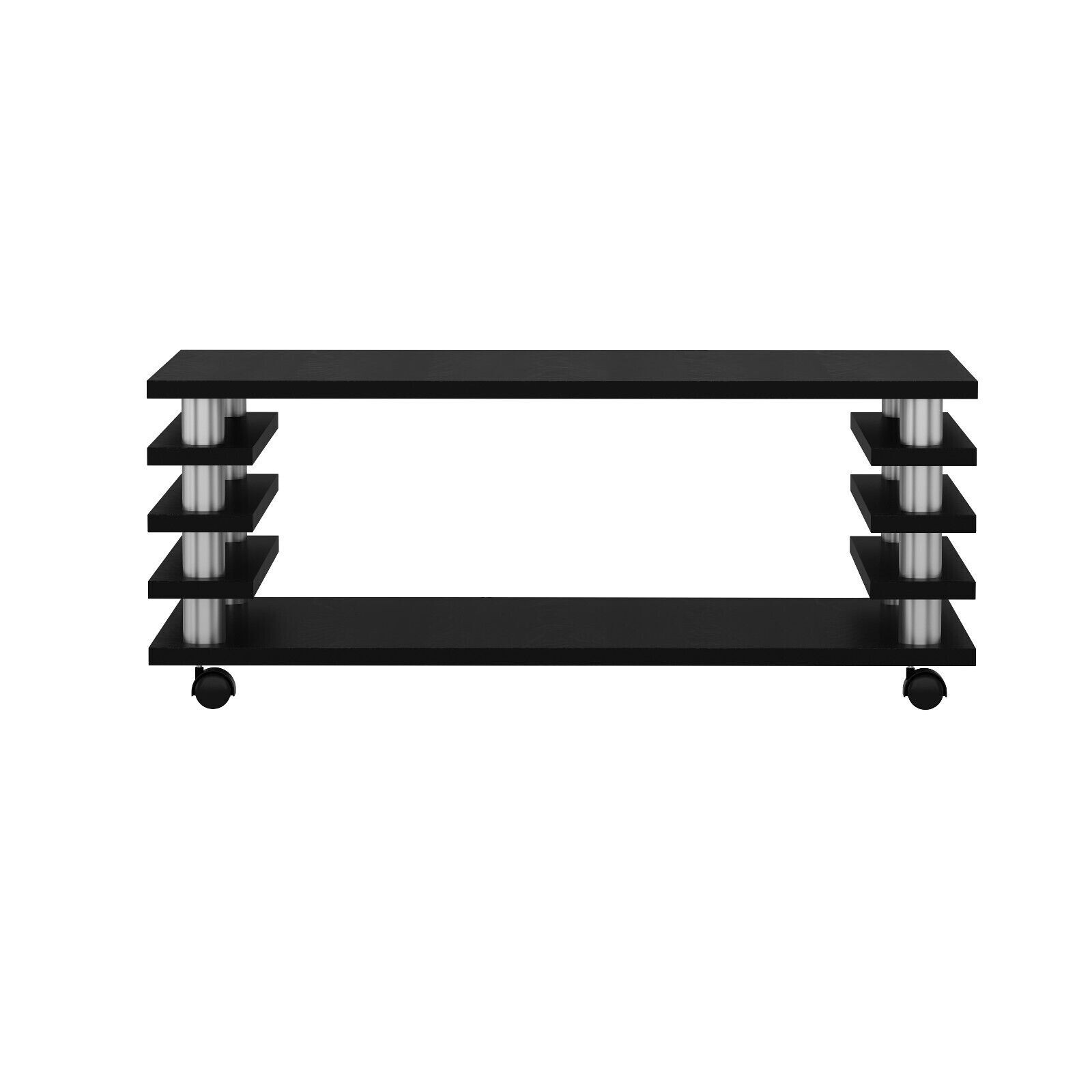 Couchtisch 115x 65 cm Wohnzimmer Tisch Schwarz Baarn Tische Beistelltisch 2