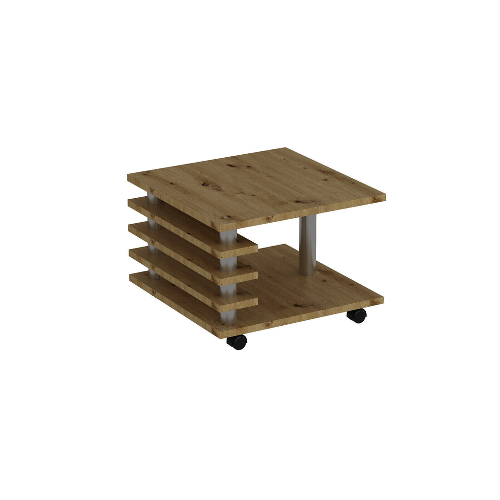 Couchtisch 65x65 cm Wohnzimmer Tisch Artizan Eiche Baarn Tische Beistelltisch 1