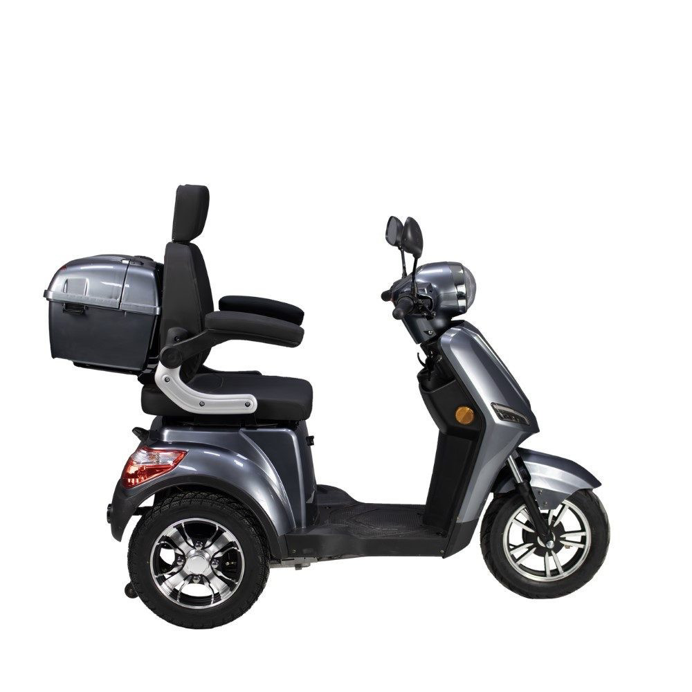 E-Roller Elektromobil 3-Rad Seniorenroller 1000W 25 km/h 60V 20Ah bis 50 km