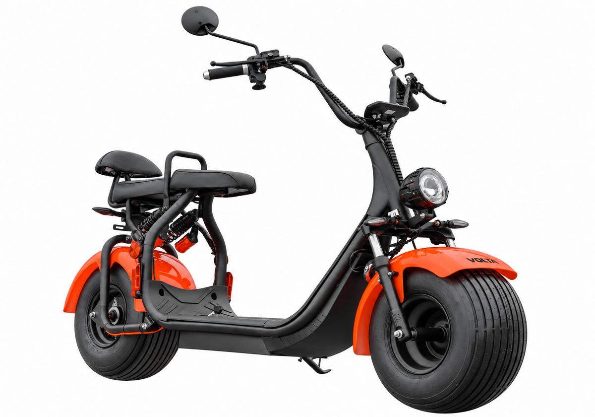 E-Roller Volta SE-03 Max 45 km/h 1500W 72V 20Ah Elektro Scooter 59 km Orange