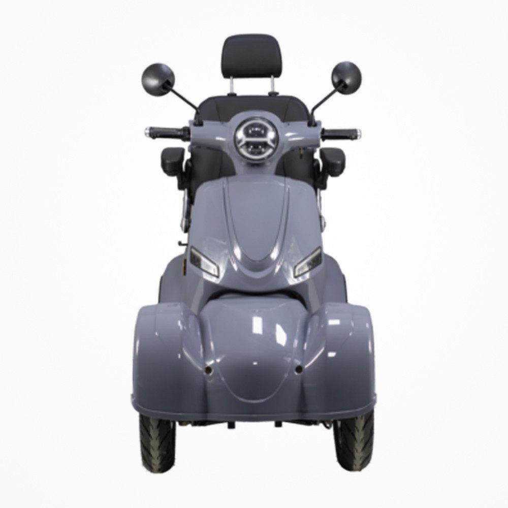 Elektromobil Volta VM6 4-Rad Senioren 25 km/h 1000W 50 km Reichweite Grau E-Roll