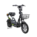 Elektroroller E-Scooter 25 km/h 220W 40 km Reichweite Elektro Mofa mit Sitz