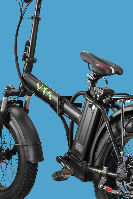 Fahrrad VB2 Elektro E-Bike 250W 48V 10Ah 25 km/h Fatbike 20 Zoll Elektrische Rad