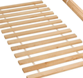 Lattenrost Rollrost Lattenrahmen Holz 180x200 besteht aus zweimal 2x 90 × 200 cm