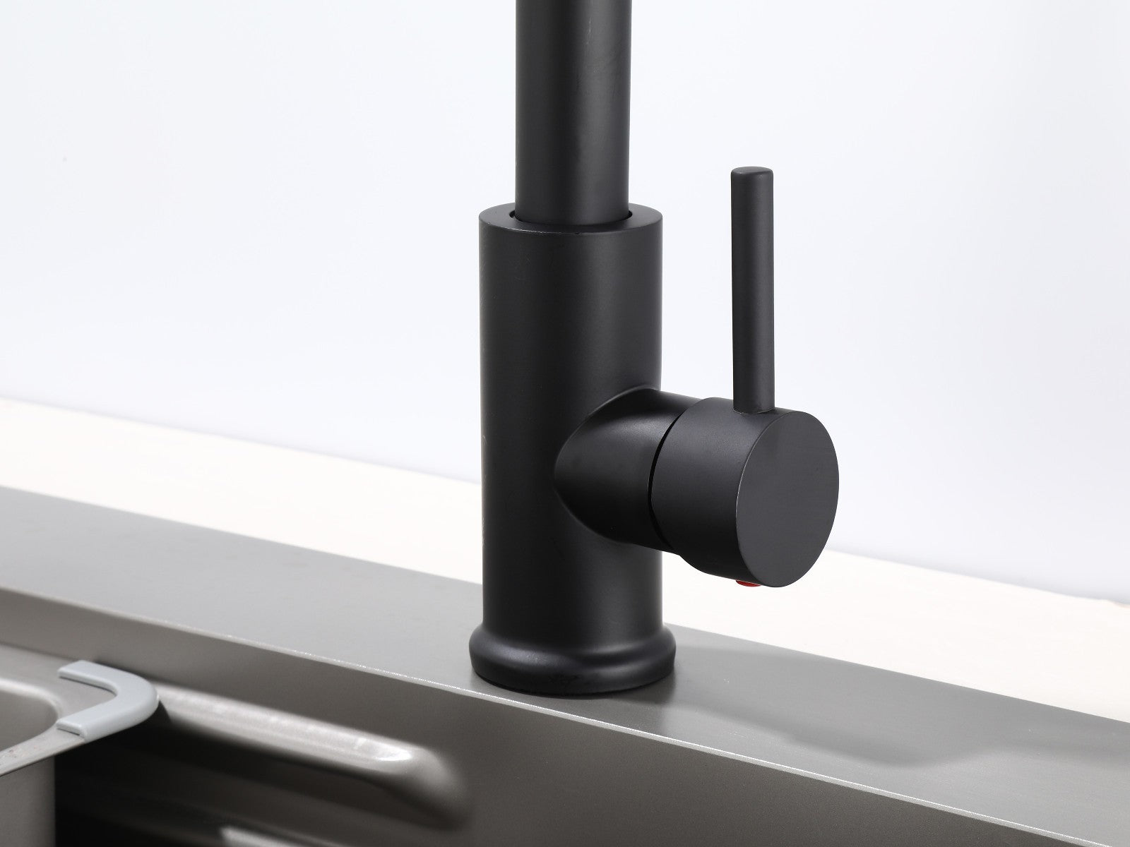 Küchenarmatur 360° Wasserhahn Küche Mischbatterie Spültisch Schwarz GMF803 39cn