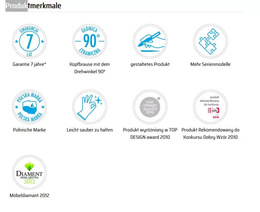 Für Regendusche Handbrause thermostatarmatur für Wannen und Duschkabinen BQE040D