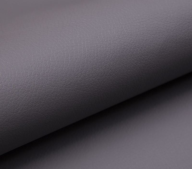 Design Couchgarnitur Grau Sofa K-Leder Eck Sofa Wohnlandschaft Megasofa Links