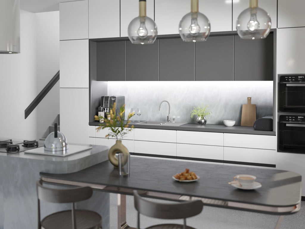 Granitspüle Küchenspüle Armatur Granit Siphon Einbauspüle Spülbecken Spüle76x44