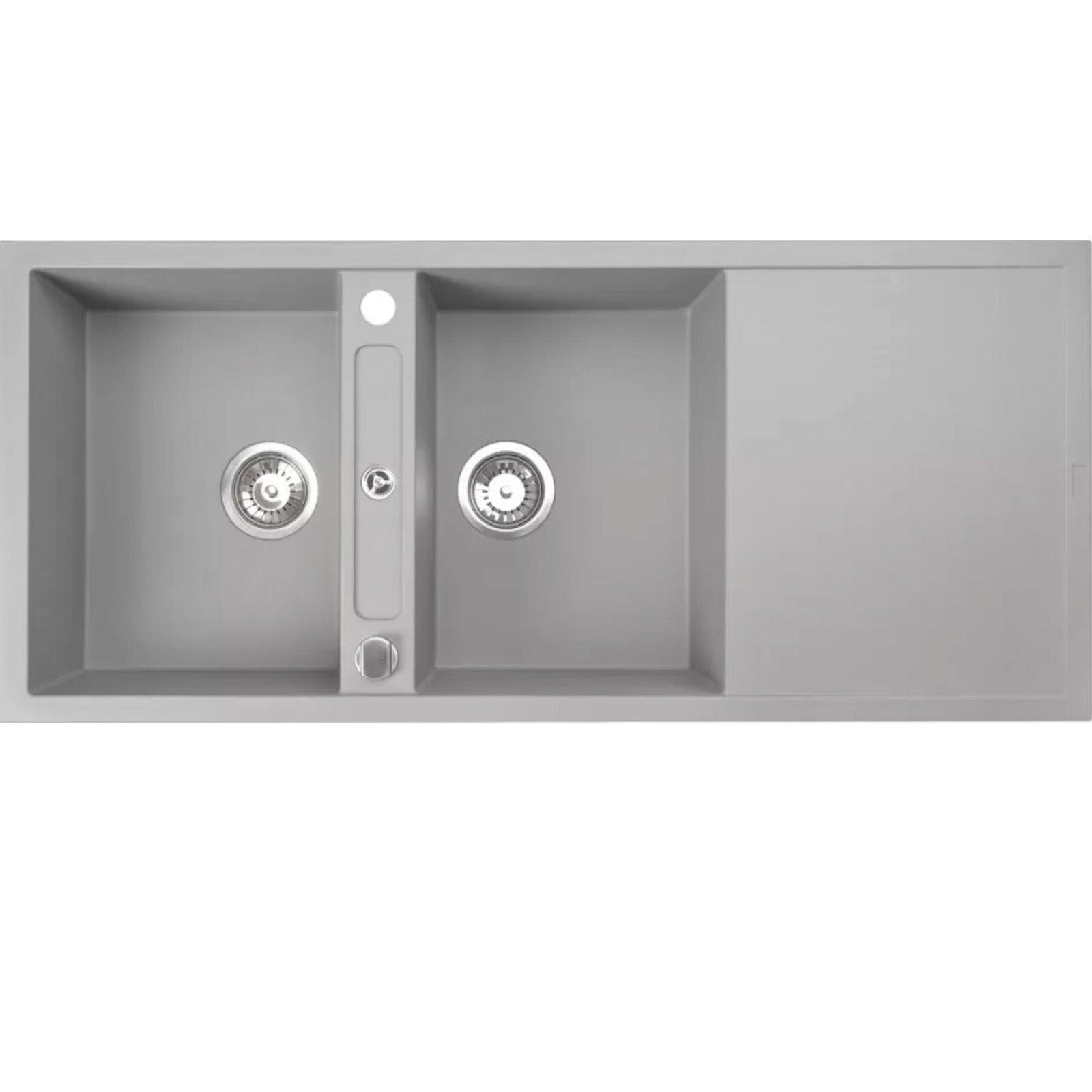 Granitspüle Küchenspüle Granit Siphon Einbauspüle Spülbecken Spüle Granit 116x51