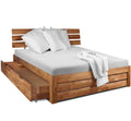 180x200 Eiche Massivholzbett Ehebett Doppelbett Eiche bett Massiv